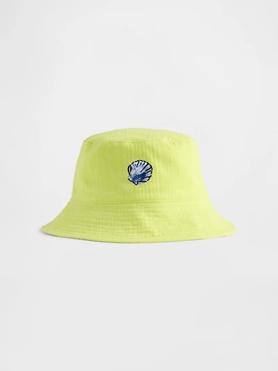 Kids Organic Cotton Gauze Bucket Hat