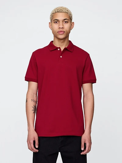 Pique Polo Shirt