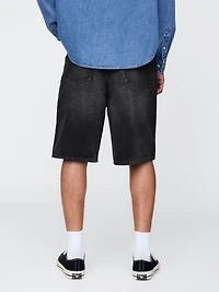 10.5" Baggy Denim Shorts