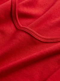 Modern Cap-Sleeve Crop T-Shirt