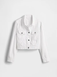 Kids Denim Crop Jacket
