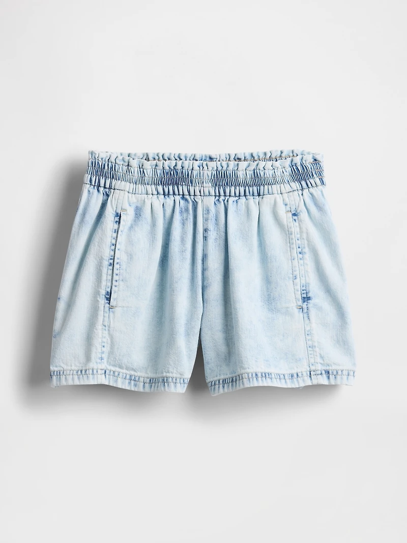 Kids Denim Easy Shorts