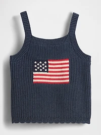 Baby & Toddler Crochet Americana Tank Top