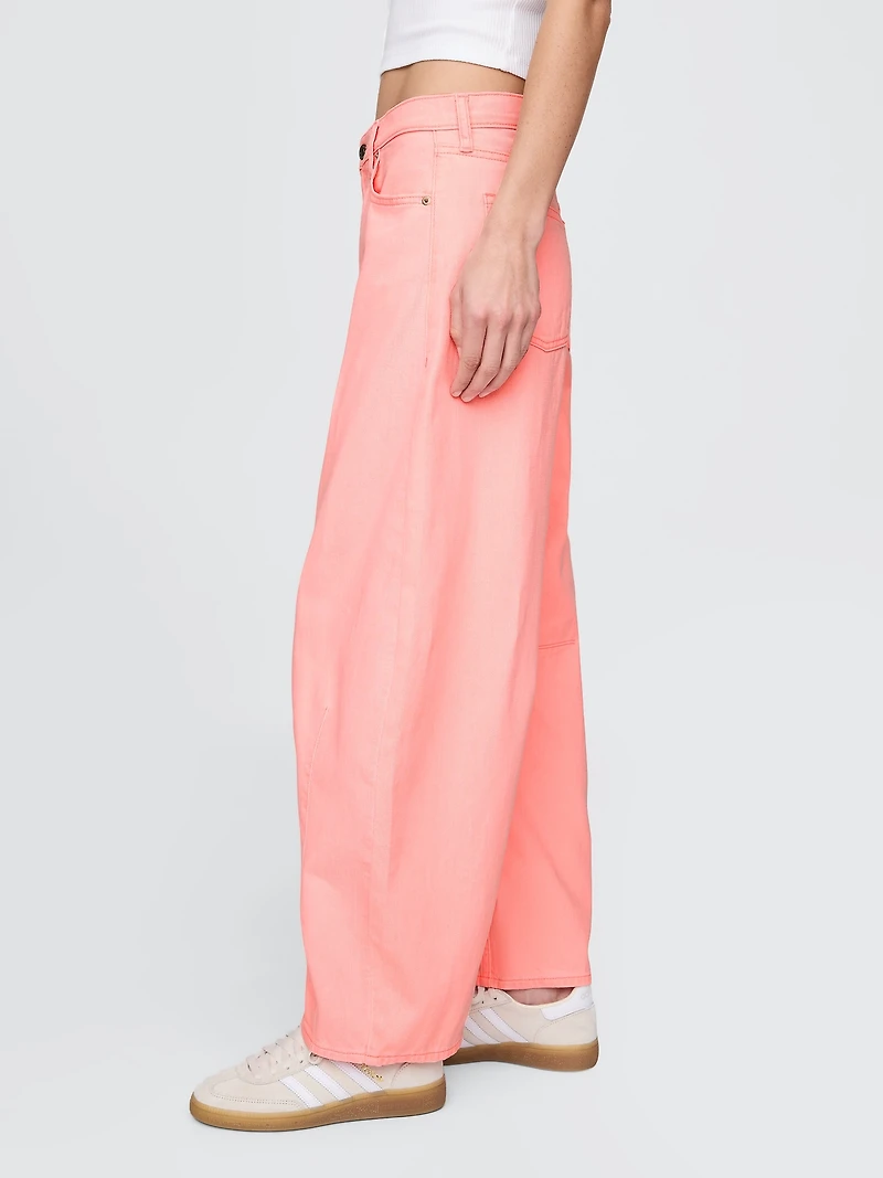 High Rise Horseshoe Jeans