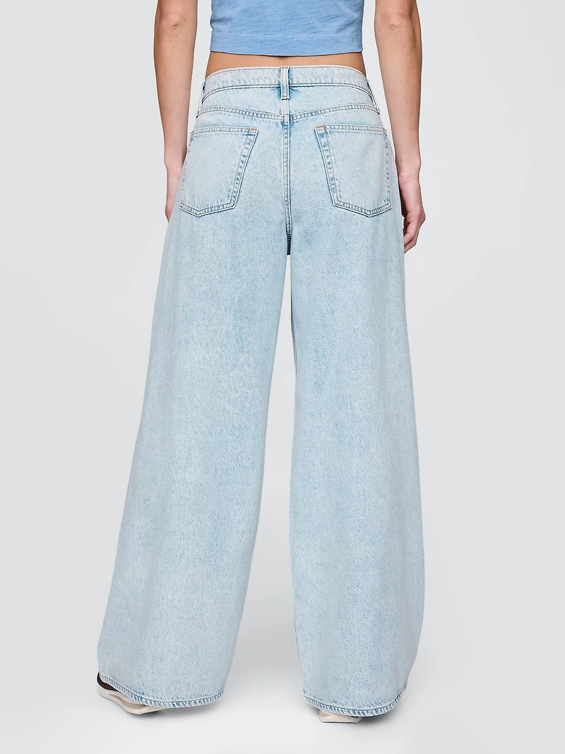 Low Slung UltraSoft Extra Baggy Jeans