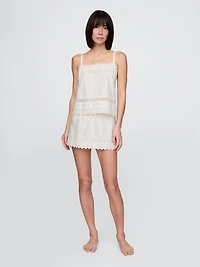 Lace-Trim PJ Cami Set