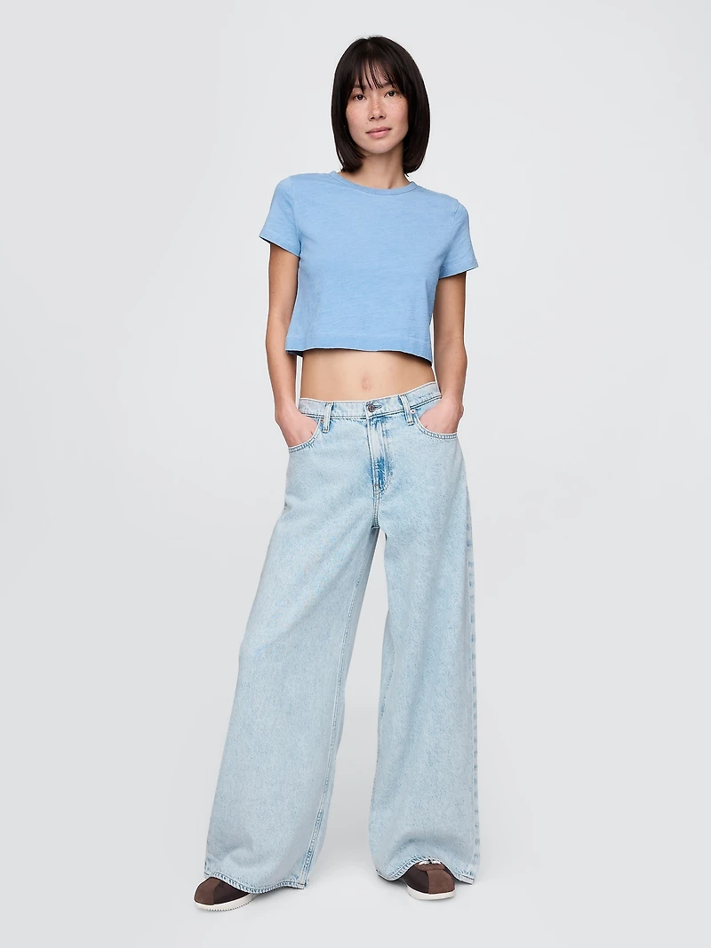 Low Slung UltraSoft Extra Baggy Jeans