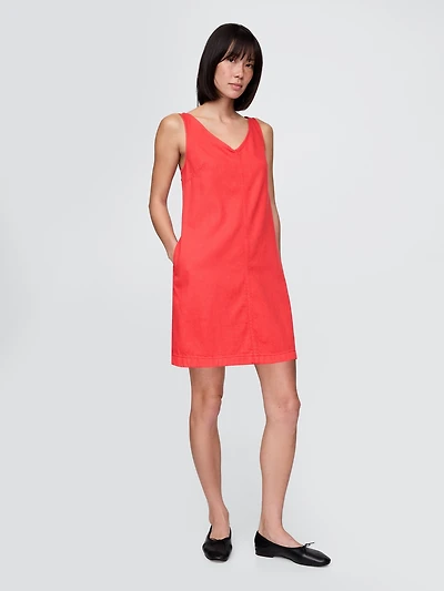 UltraSoft Denim Mini Dress