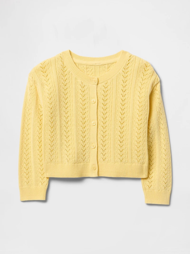Baby & Toddler Pointelle Cardigan