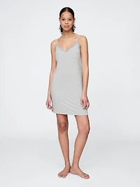 Modal Lace-Trim PJ Dress
