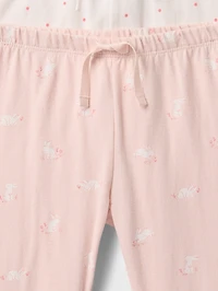 Baby First Favorites Organic Cotton Pull-On Pants (3-Pack
