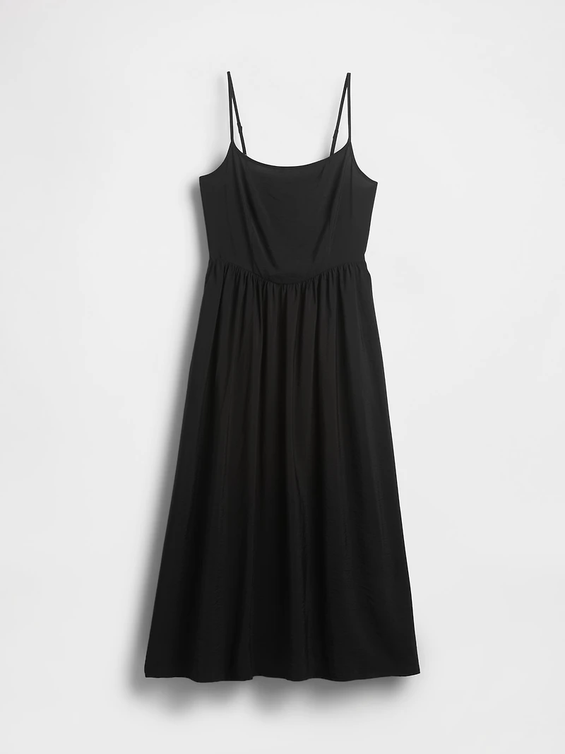 Drop-Waist Maxi Dress