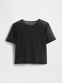 Mesh Crop T-Shirt