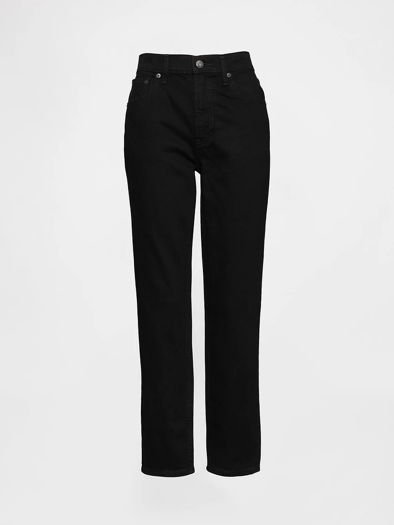 High Rise Cheeky Straight Jeans