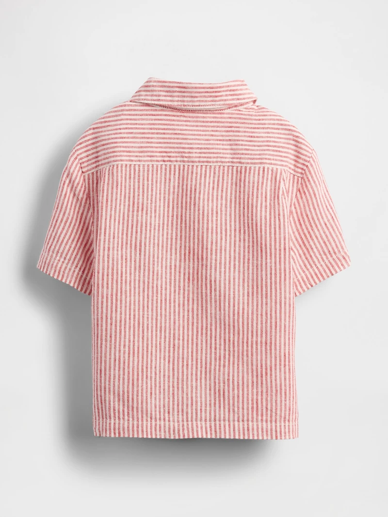 Baby & Toddler Linen-Cotton Cabana Shirt
