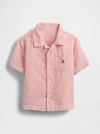 Baby & Toddler Linen-Cotton Cabana Shirt