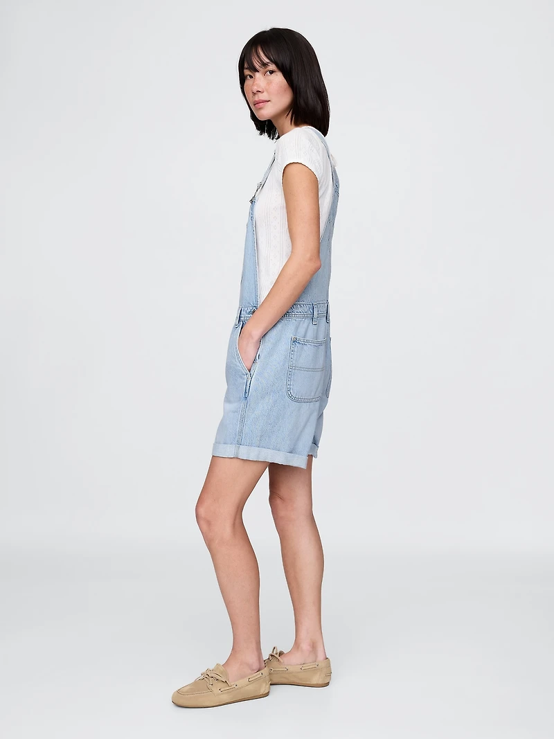 UltraSoft Denim Shortalls