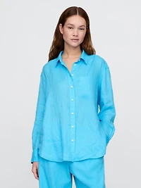 100% Linen Oversized Shirt