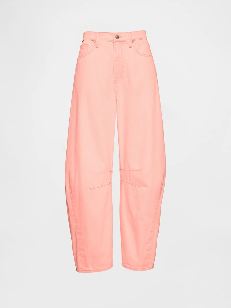 High Rise Horseshoe Jeans