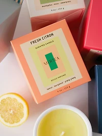 Mersea Fresh Citron Boxed Candle