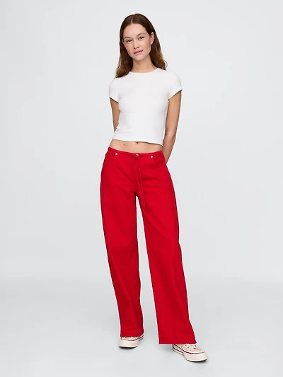 Mid Rise '90s Loose Jeans