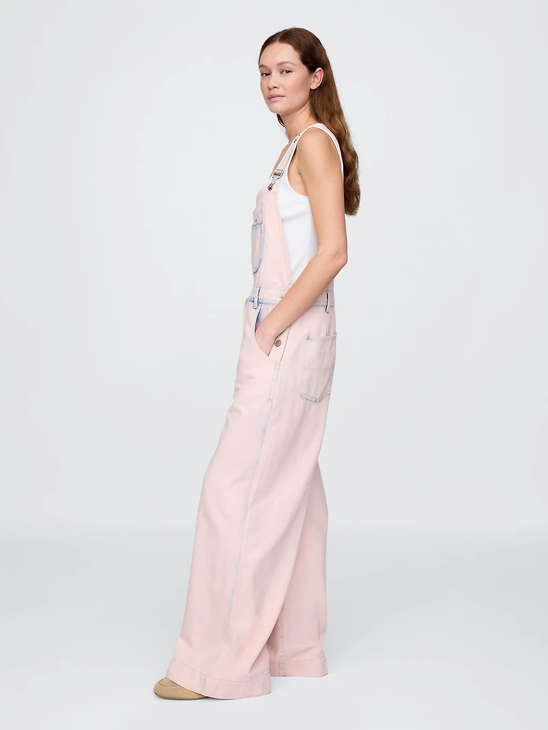 UltraSoft Denim Baggy Overalls
