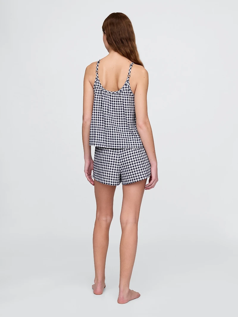 Linen-Blend Swing Cami