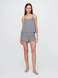 Linen-Blend Swing Cami