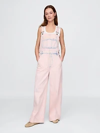 UltraSoft Denim Baggy Overalls