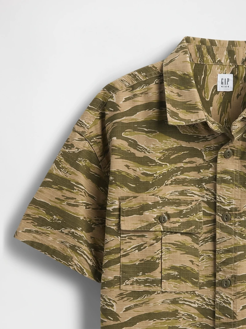 Kids Ripstop Utility Shirt