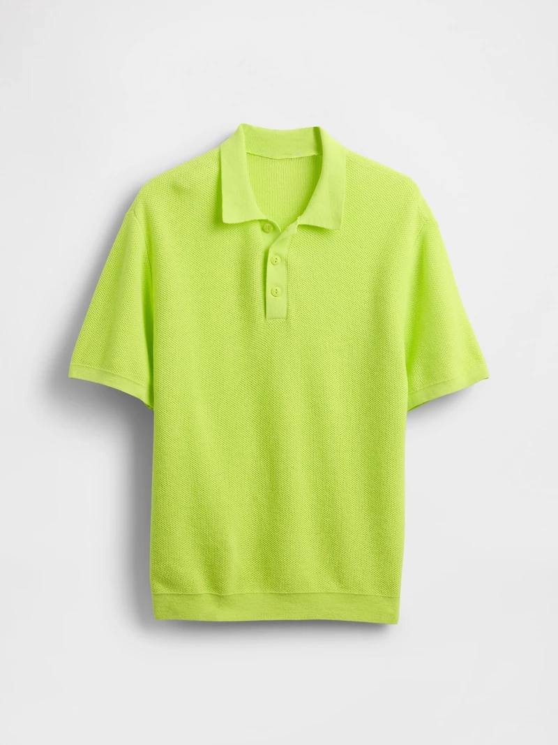 Kids Relaxed Polo Sweater Shirt