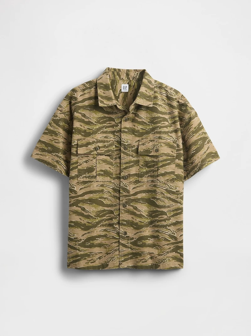 Kids Ripstop Utility Shirt