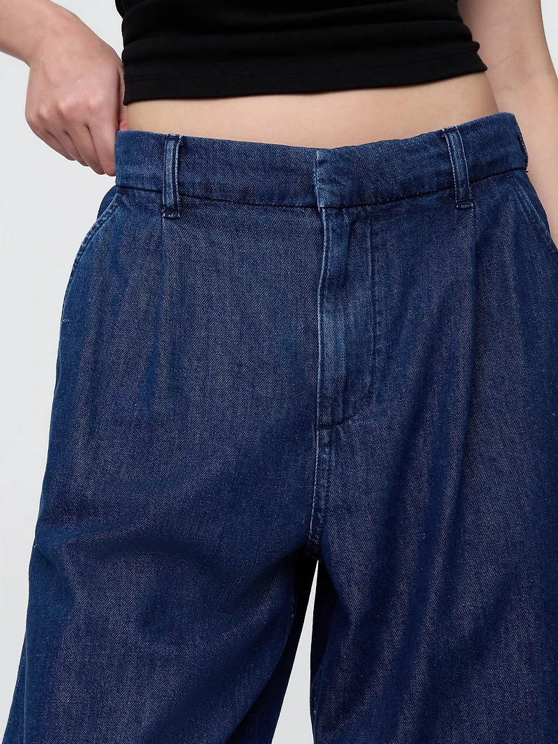 365 High Rise UltraSoft Longline Trouser Shorts
