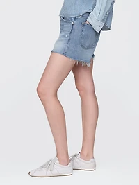 4" Mid Rise UltraSoft Relaxed Cutoff Shorts