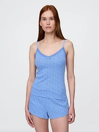 Pointelle PJ Tank Top
