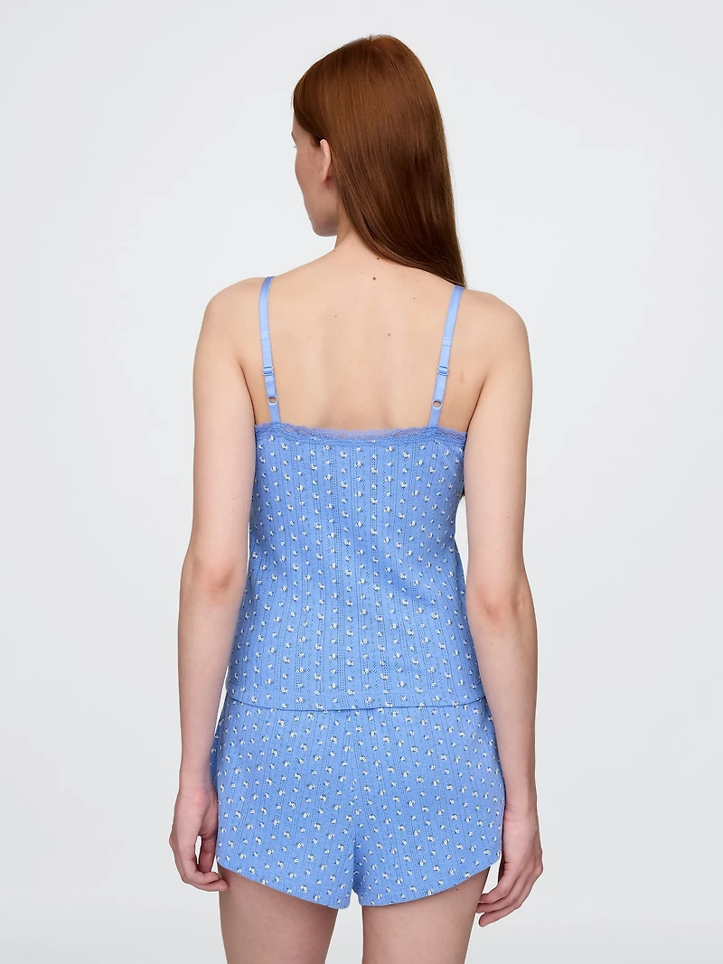 Pointelle PJ Tank Top
