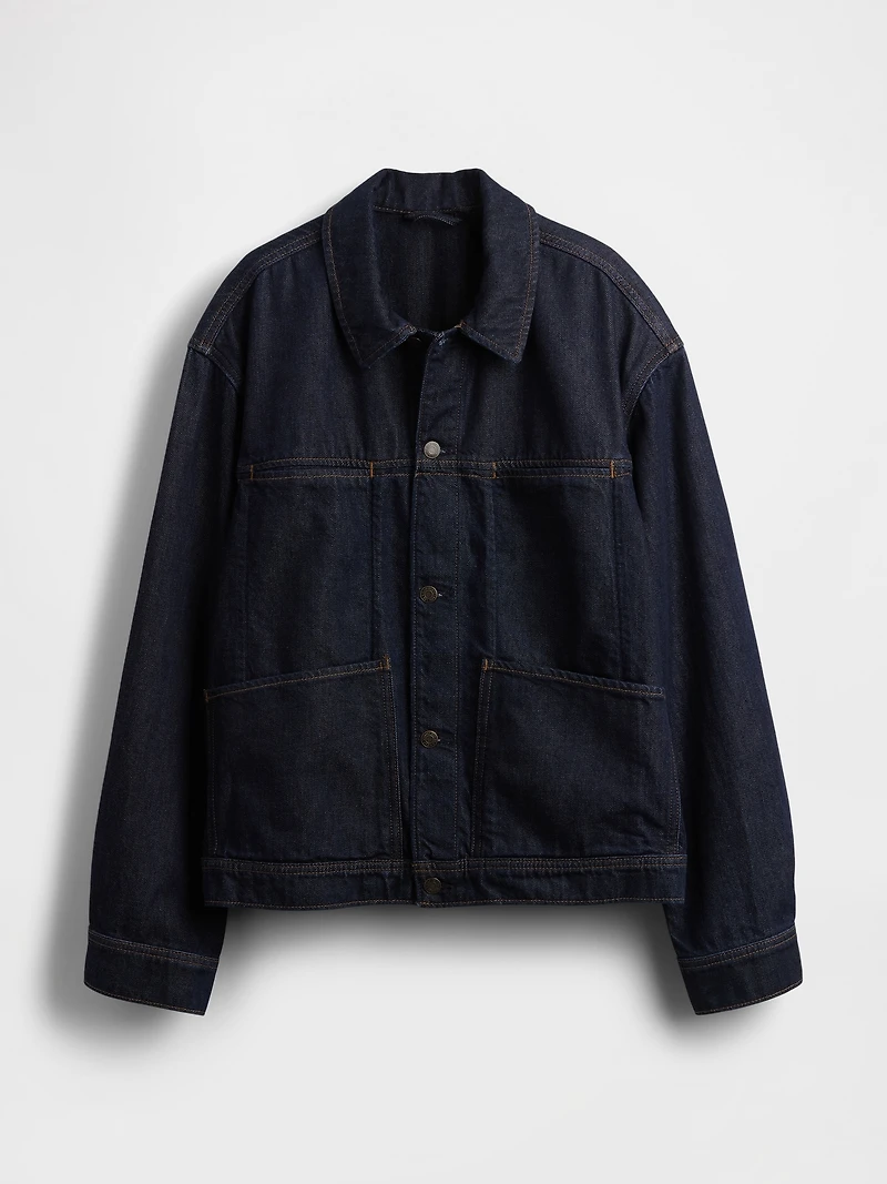 UltraSoft Boxy Icon Denim Jacket