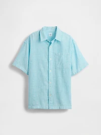 Kids Linen-Cotton Relaxed Shirt