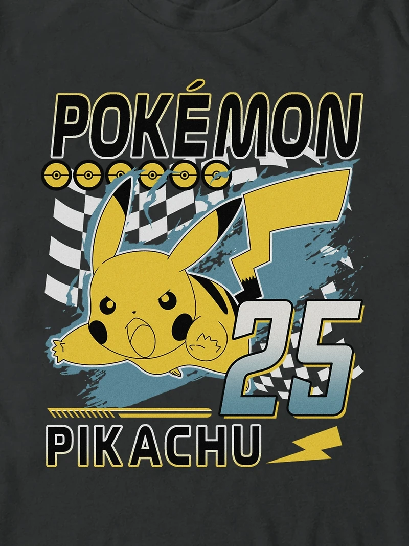Pokemon Pikachu Racing Graphic T-Shirt
