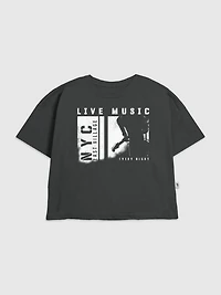 Kids NYC Music Lover Graphic T-Shirt