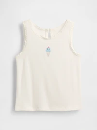 Baby & Toddler Rib Graphic Tank Top