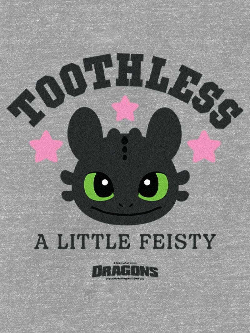 Toddler How To Train Your Dragon Toothless Fiesty Graphic T-Shirt