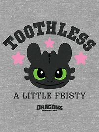 Toddler How To Train Your Dragon Toothless Fiesty Graphic T-Shirt