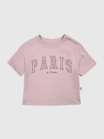 Toddler Paris Collegiate Graphic T-Shirt