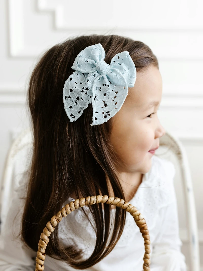 The Hannah Bow Clip Set