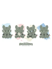 Toddler How To Train Your Dragon Toothless Moods Graphic T-Shirt