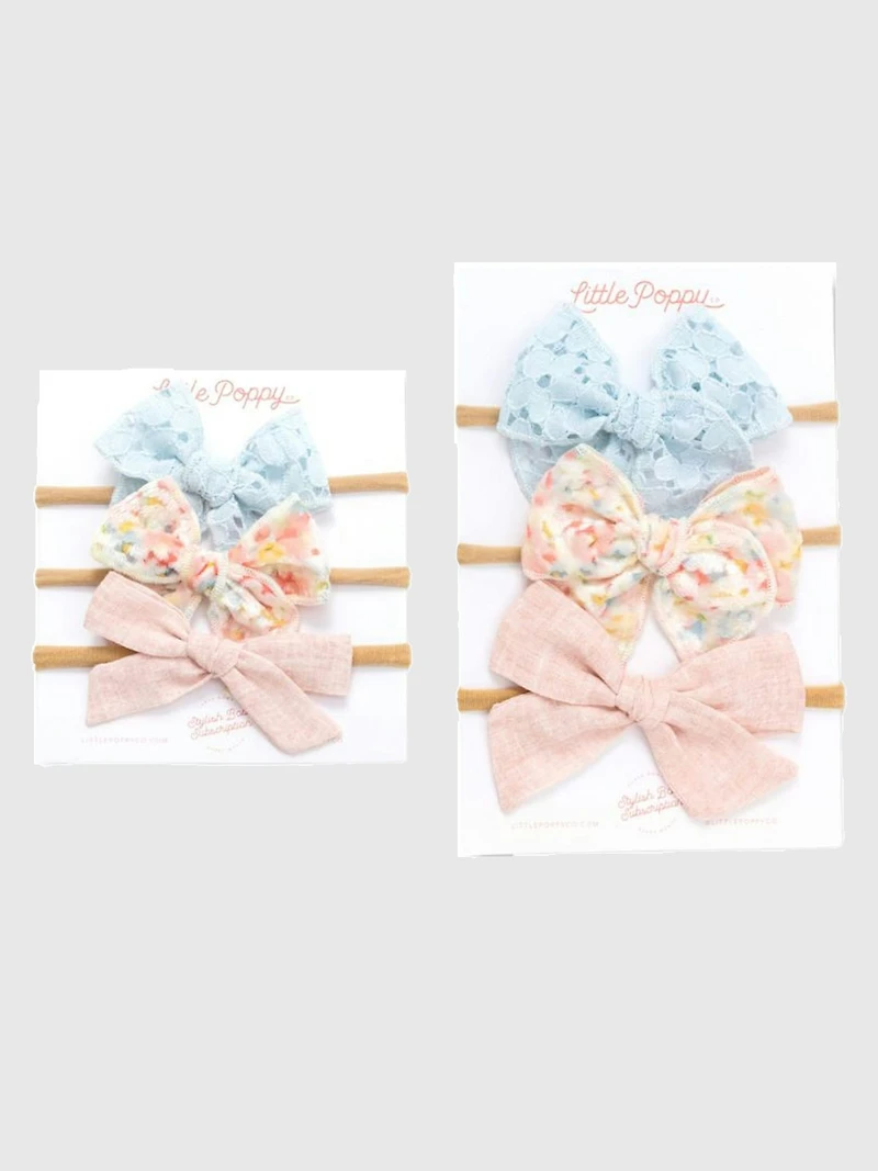 The Hannah Headband Bow Set