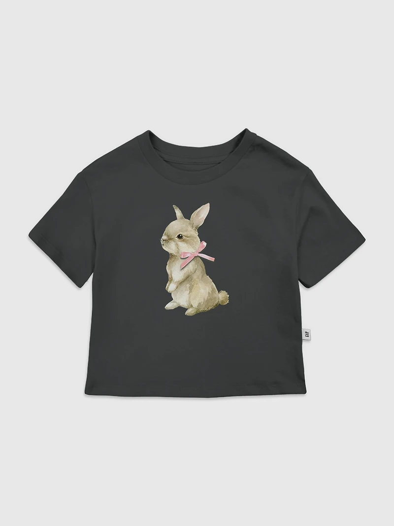 Toddler Bunny Bow Graphic T-Shirt