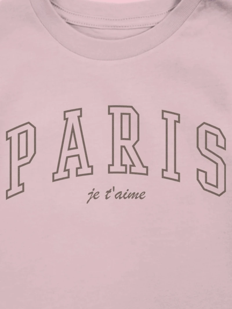 Toddler Paris Collegiate Graphic T-Shirt