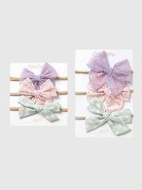 The Abigail Headband Bow Set